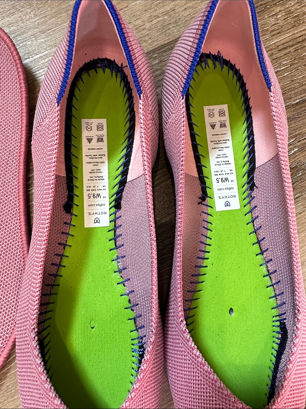Like New Rothy’s The Point in Desert Rose, Size 9.5! - Picture 3 of 7